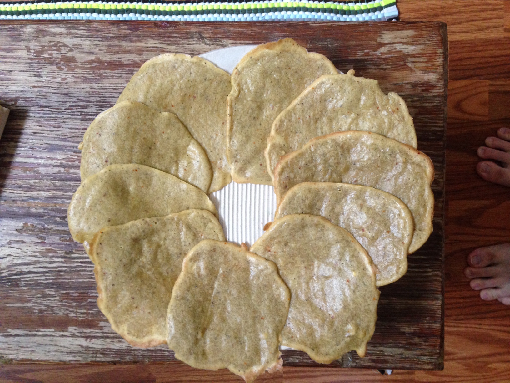 Plantain Tortillas and Some Lovely Topping Options