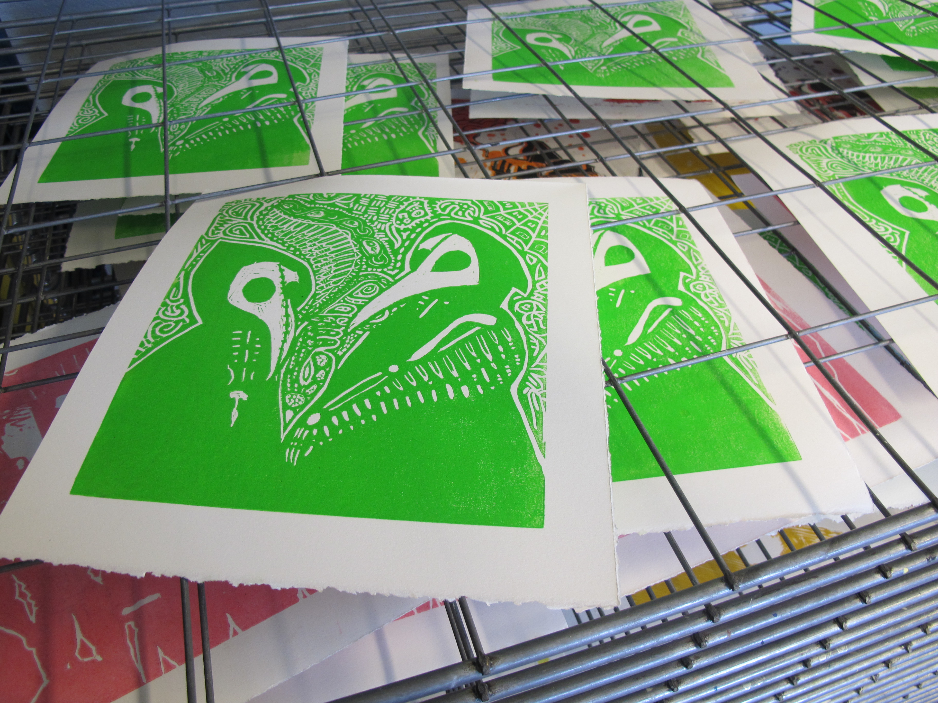 Linoleum Printmaking Workshop