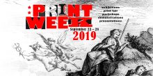 A Banner Day: Curated Project at Lawrence Arts Center for Print Week 2019